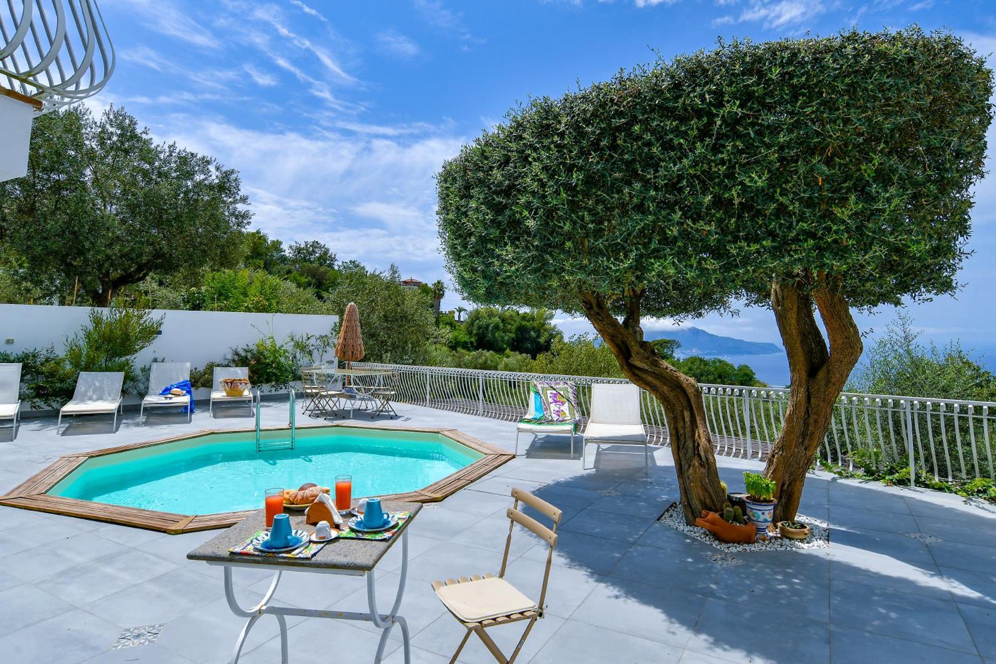 Villa Venus In Penisola Sorrentina Масса-Лубренсе Екстер'єр фото